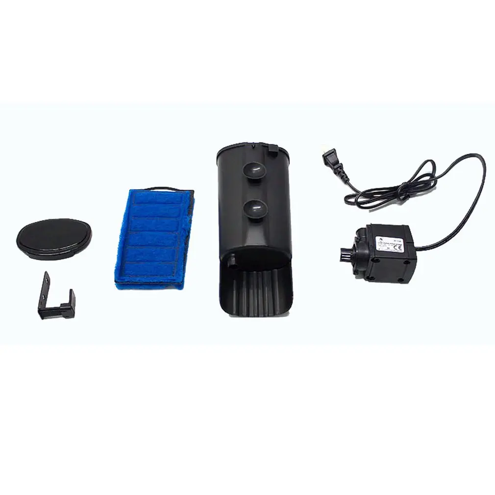 Водопадный аквариум кислородный насос для черепахи встроенный фильтр низкий