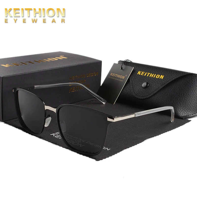 KEITHION Модные поляризованные солнцезащитные очки для мужчин UV400 Драйвер