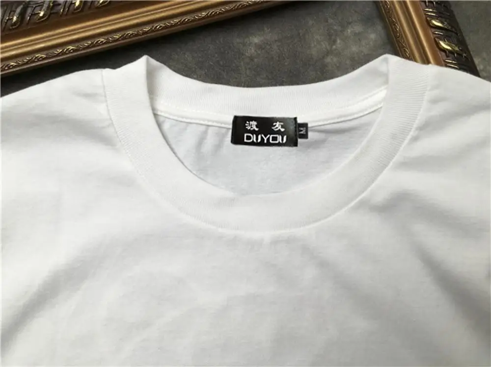 Футболка Мужская/женская с коротким рукавом хлопок Повседневная рубашка в стиле