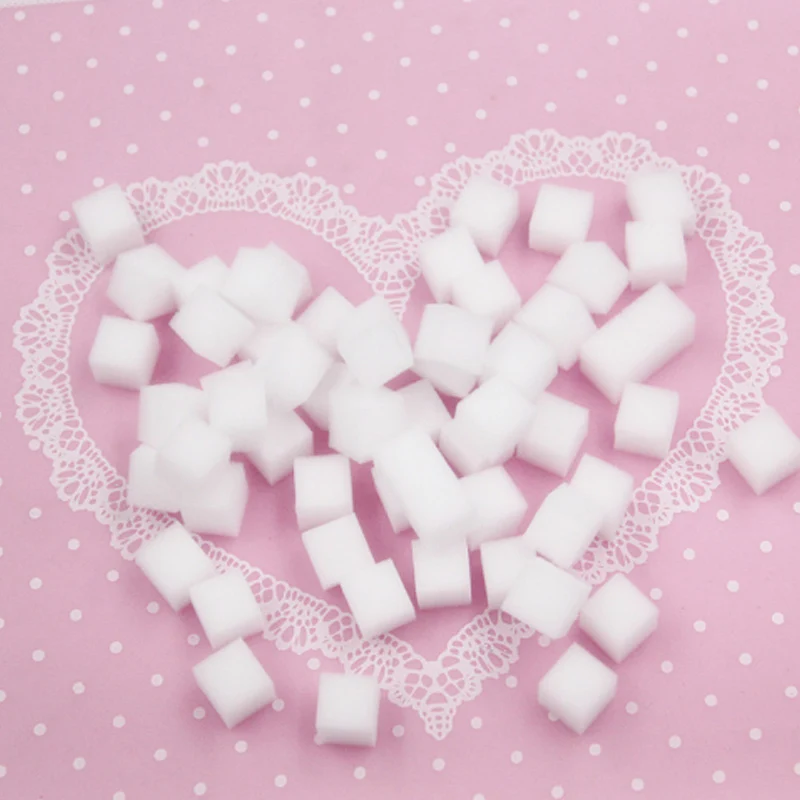 6 г/пакет 10*10 мм кубики желе для слайма/желейного кубика прозрачная слизь игрушки