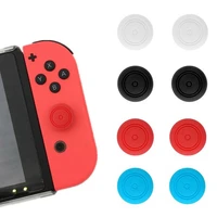 6pc silicone thumb stick grip caps joystick cover skin for nintendo switch joy con controller