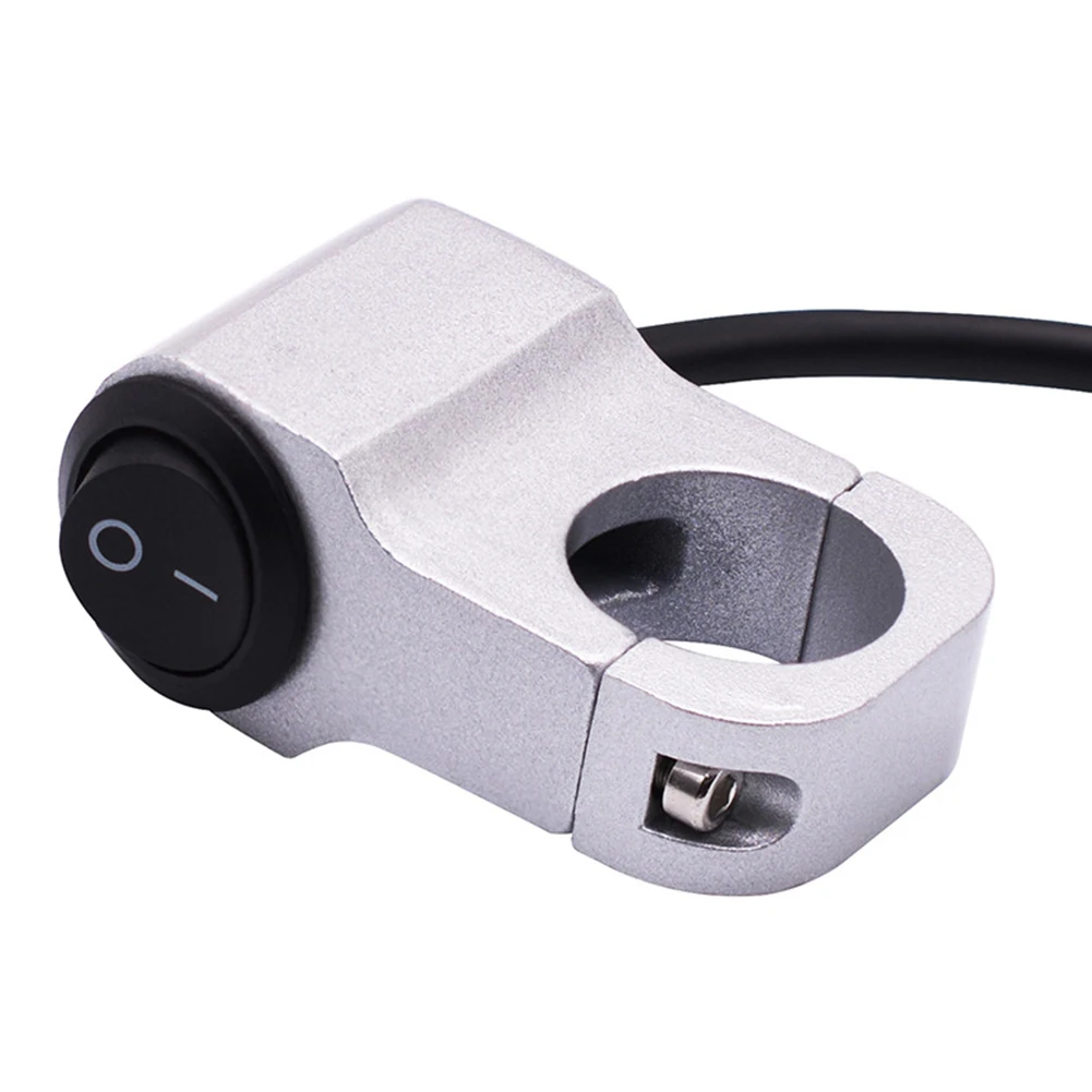 Aluminum Alloy Light Switch Motorcycle Handle Grip Practical Easy Install Safe On Off Durable Professional Waterproof | Автомобили и