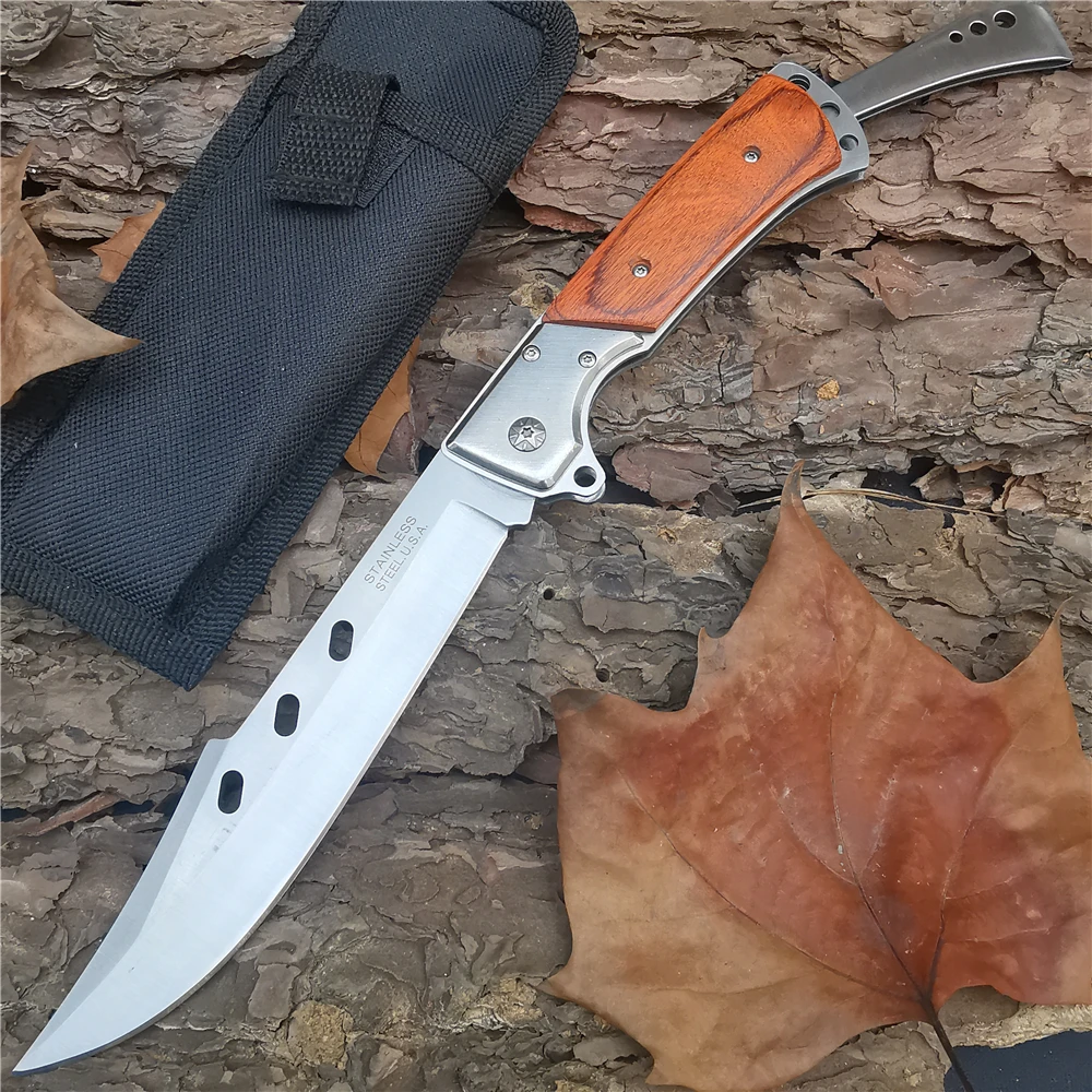 Открытый тактический походный охотничий карманный складной нож 8Cr13Mov лезвие с