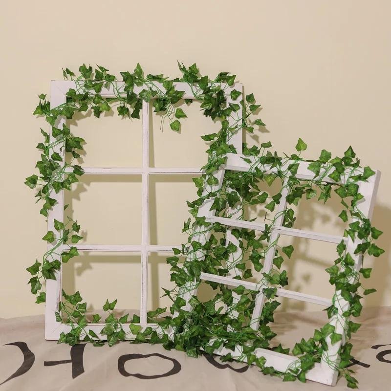 Искусственные листья плюща Подвесные Растения искусственная фотогирлянда