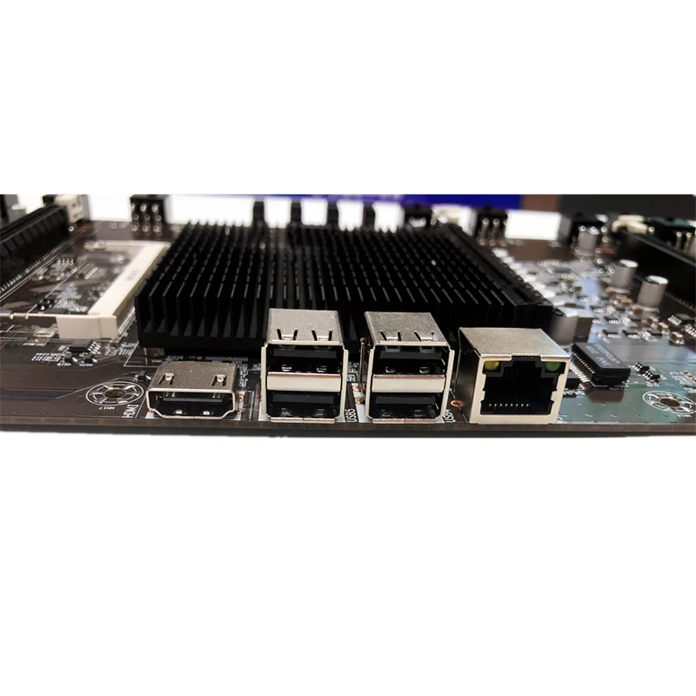 HM65 8 GPU USB 2 0 3 MSATA SATA3.0 встроенный ЦП DDR3 BTC материнская плата компьютер Майнер