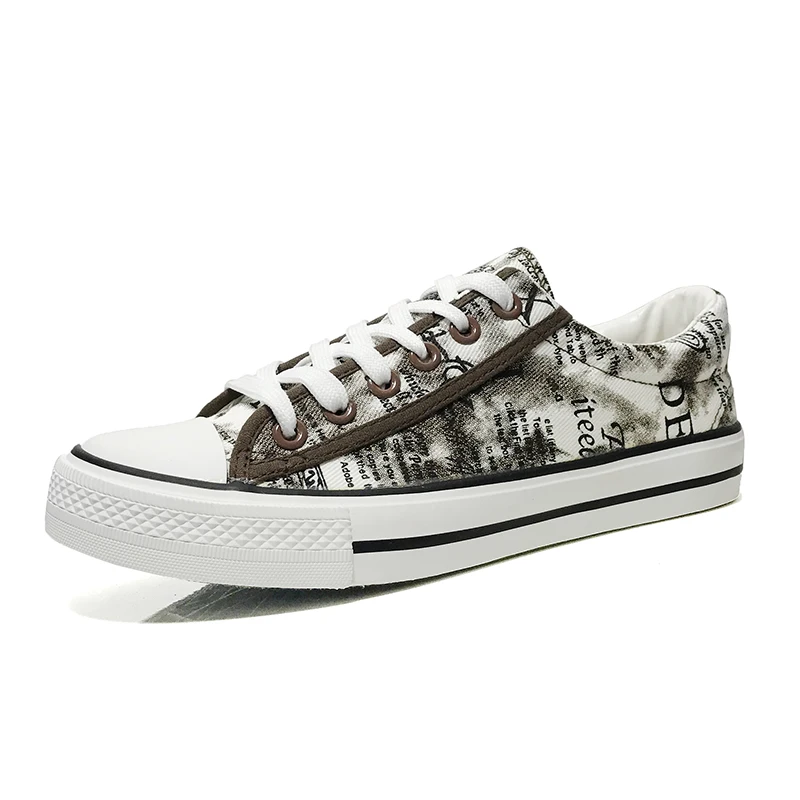 

Casual shoes men 2019 summer classic outdoor wear-resistant printing comfortable breathable vulcanized shoes large size 203