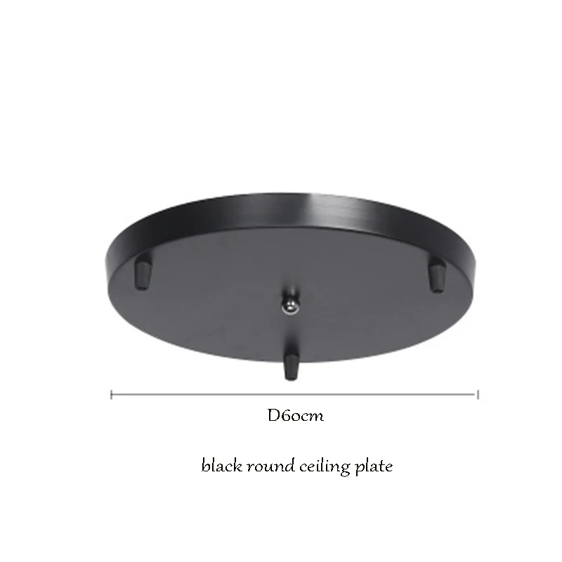 Потолочный диск для потолочный светильник D60cm круглая пластина L80cm прямоугольная