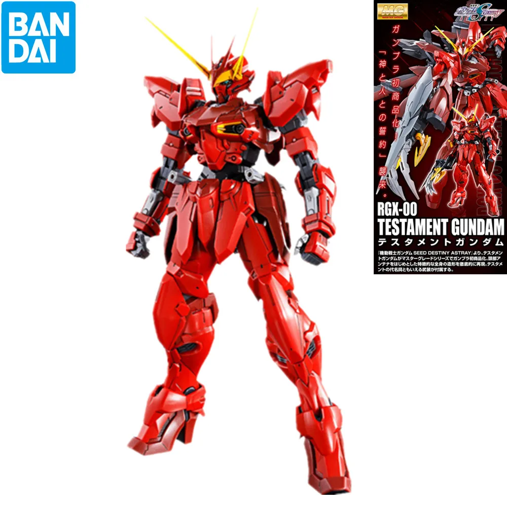 

Bandai PB MG 1/100 Gundam Zgmf-X12A Rgx-00 Testament Gundam Assembly Action Figure Model Toys