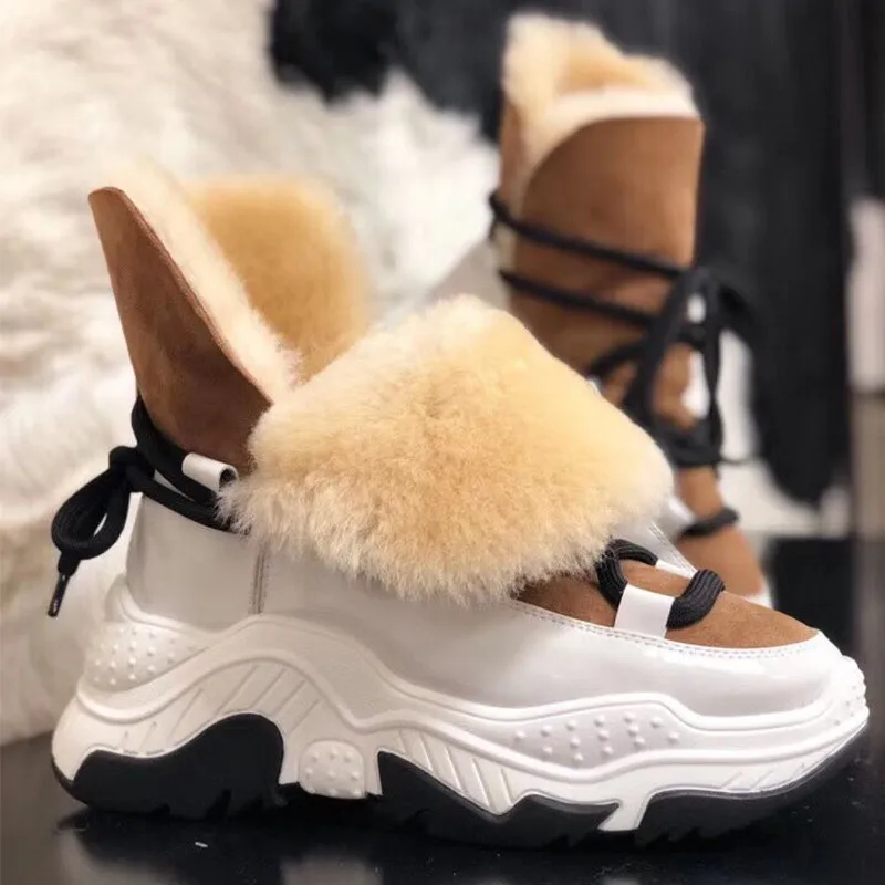 Новые женские зимние ботинки из натуральной кожи бархатные ботильоны на плоской