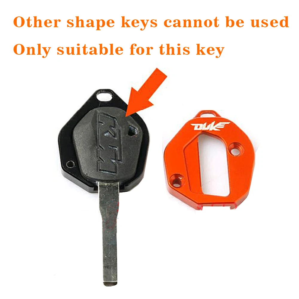 For KTM DUKE 125 200 390 690 790 DUKE390 DUKE200 DUKE790 DUKE690 Motorcycle CNC Key Cover Cap Creative Products Keys Case Shell |