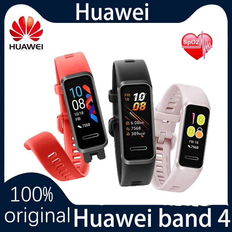 

Смарт-браслет Huawei Band 4 с USB-зарядкой и шагомером