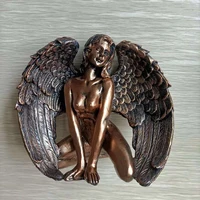 art angel female home decoration statue religious living room decor office desk accessories gift resin ornaments