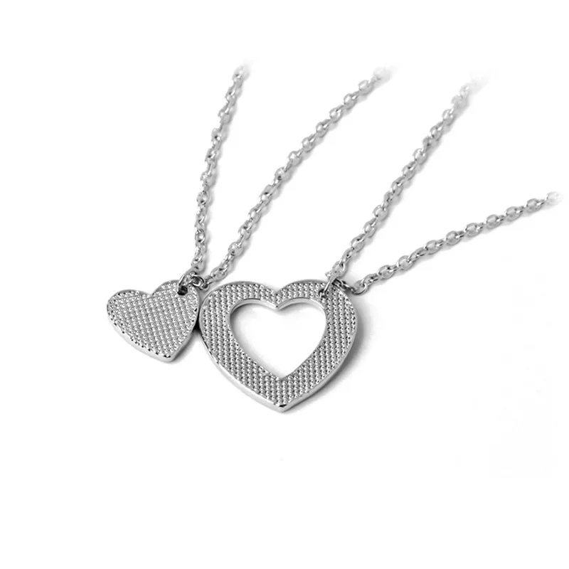 2 шт./компл. Семья член ювелирные изделия совпадающие ожерелья комплект большое