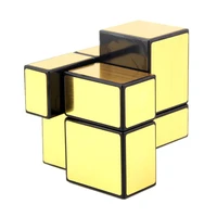 shengshou 2x2x2 magic mirror cube 5 7cm speed magic puzzle cube 2x2 cubo magico sticker learning education cubes for kids