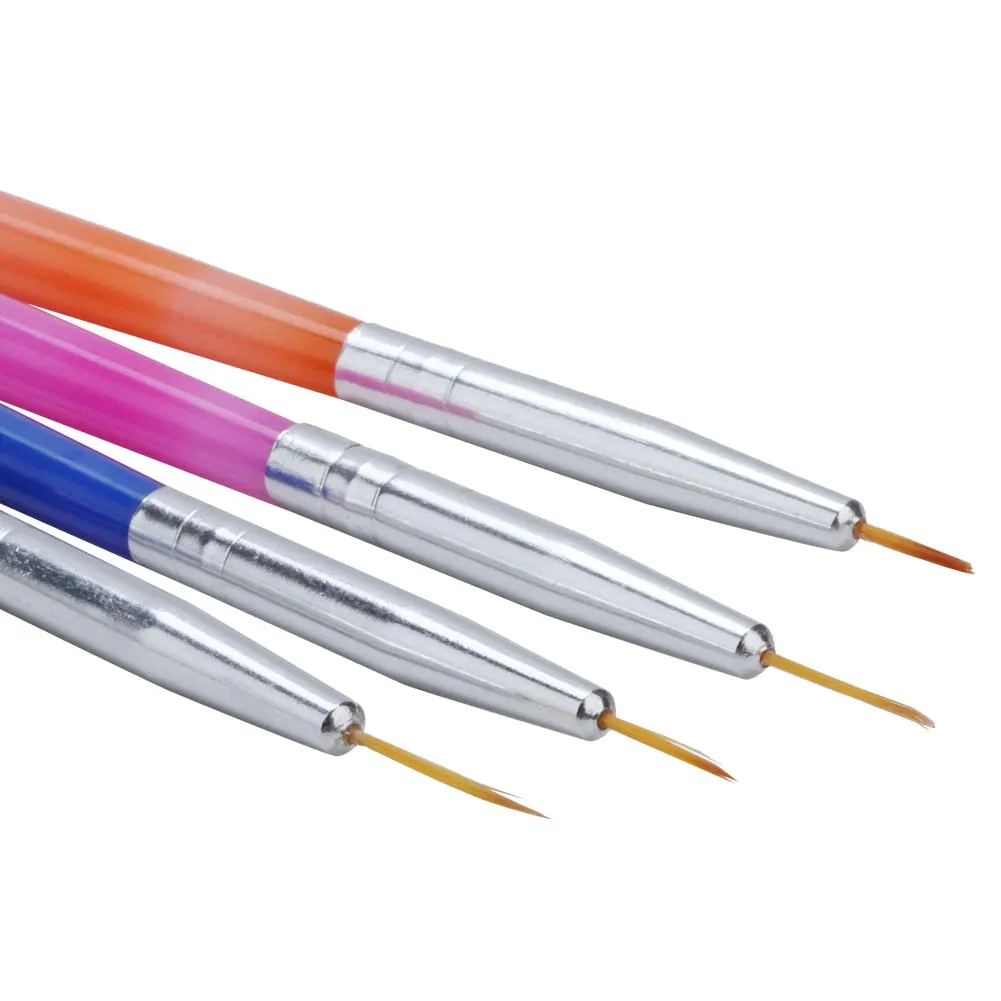 4 шт./компл. профессиональная ручка для точечного рисования ногтей кисти макияжа