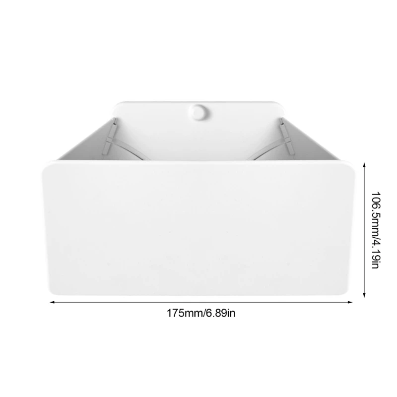 

Wall Mounted Folding Storage Box Headphones Box Holder Organizer For PS5 Controller Headset Stand For IPhone12 Stand Storage Box