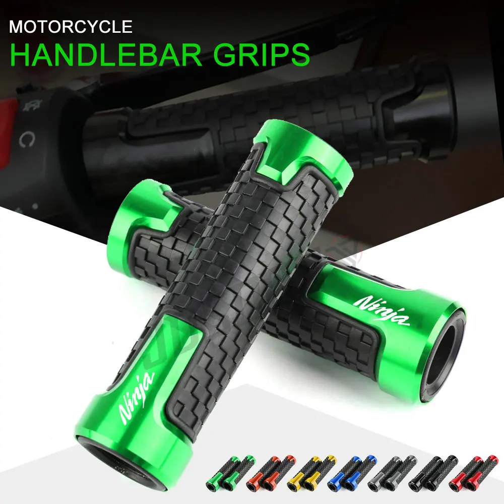 Ручки для мотоцикла Kawasaki NINJA 7/8 300 ZX6R ZX9R ZX12R Z800 Z750 Z250 ER6N/F, 400 дюйма, 22 мм