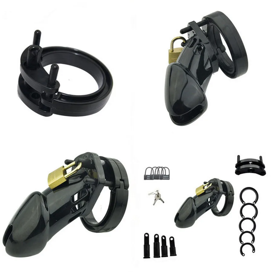 Мужское устройство верности с замком для пениса клетка на пенис латунным Пояс