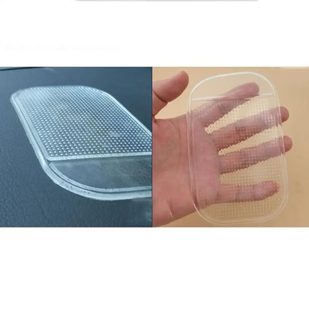 New Car Gadget Styling Sticky Gel Pad Phone Holder Magic Dashboard Silicone Anti Non Slip Mat car accessories phone hold | Автомобили и