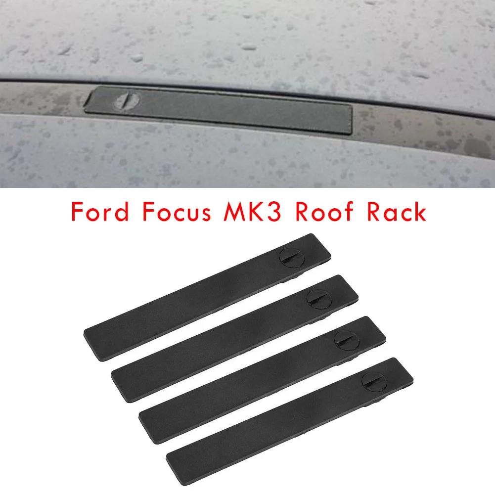 

2pcs Suitable for Ford Focus MK3 roof rack cover replacement slide rail Trim decoration frame cover gap