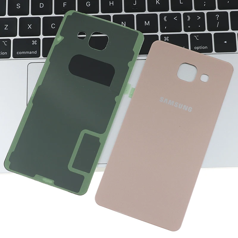 Оригинальный чехол для Samsung Galaxy A5 2016 A510 A510F задняя крышка аккумулятора 3D стекло