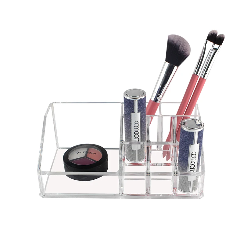 

Lipstick Holder Acrylic Lipstick Holder Organizer Case Display Cosmetic Makeup Storage Box Organizer Lipstick plastic Brushes
