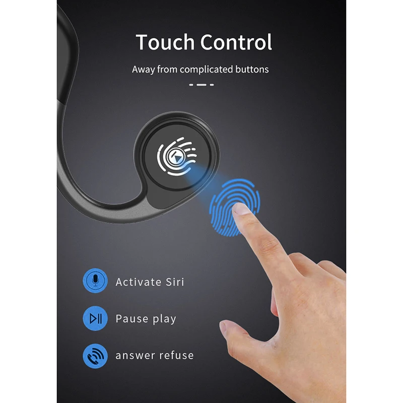 Новинка V9 беспроводные наушники Bluetooth 5 0 с костной проводимостью для спорта на