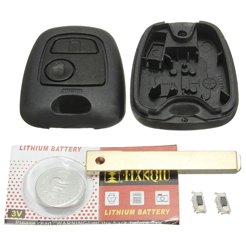 Новый 2 кнопки крышка шлем ключ оболочки для дистанционного управления toyota Aygo