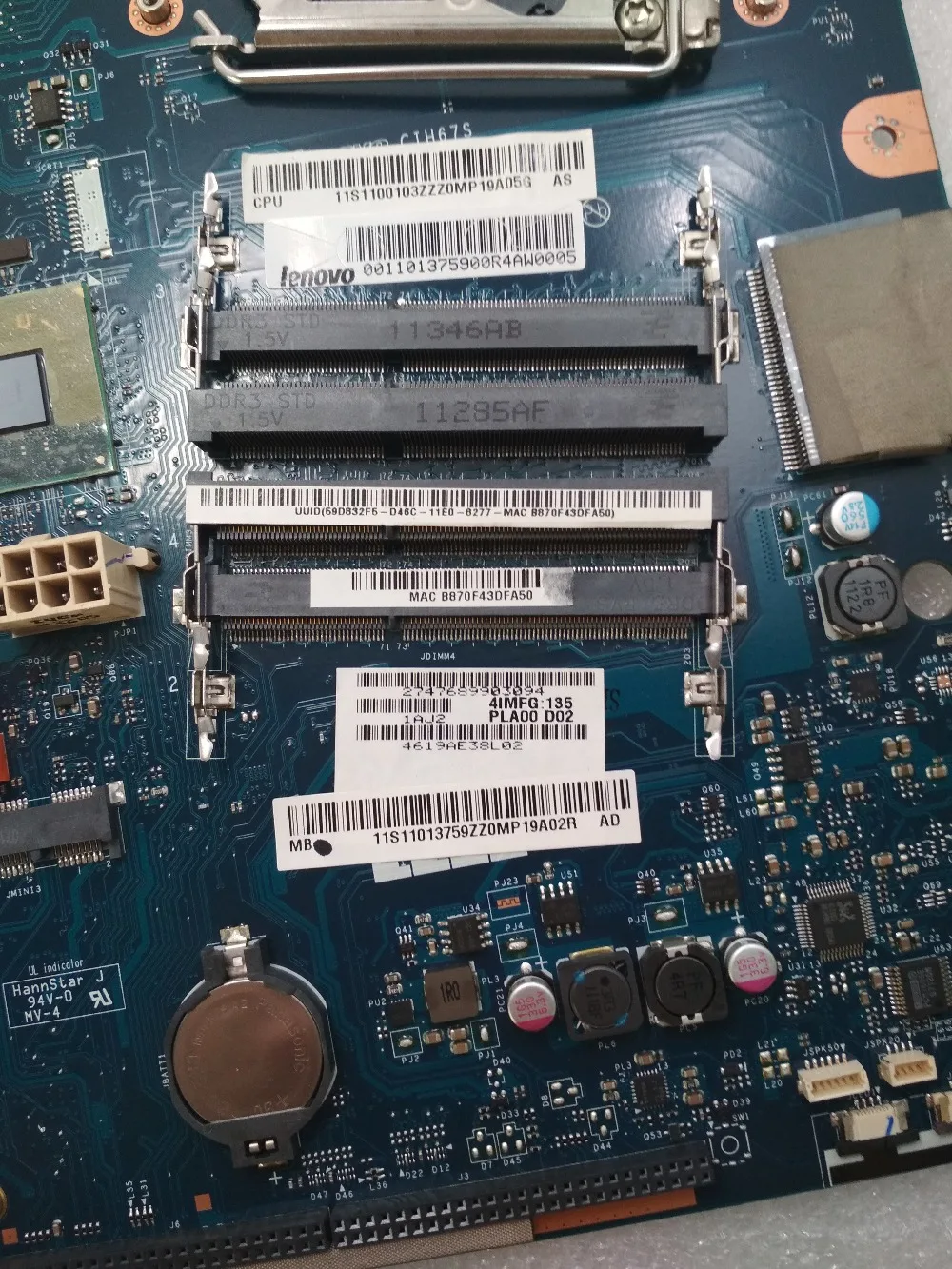 Материнская плата для ноутбука Lenovo B520 LA-6951P 11013759 | Компьютеры и офис