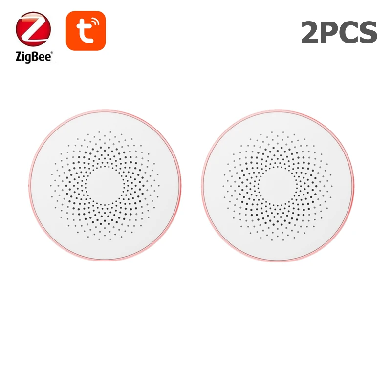 

Tuya Zigbee Alarm Strobe Siren 95db Multi-sirens Linkage Alarm Together Siren Linkage Smart Sound and Light Alarm Horn Siren