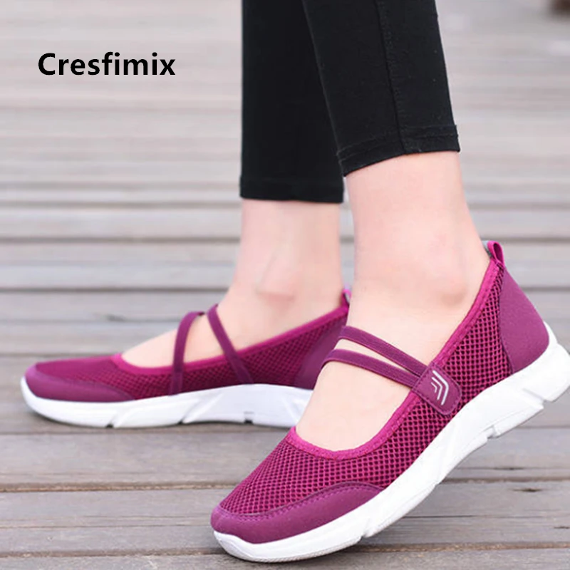 Cresfimix/женские милые бежевые весенние Лоферы без шнуровки Модная удобная летняя