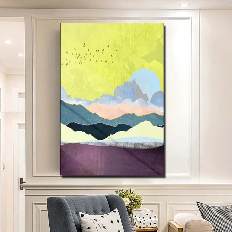 

100% Hand Painted Impasto Abstract Wall Picture Canvas Oil Painting Wall Art Picture Living Room Home Decor Drop Shipping