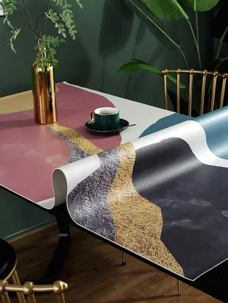 Новинка 2021 креативные искусственные скатерти водонепроницаемый маслостойкий