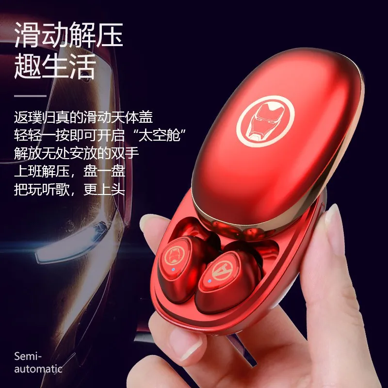 2021 Беспроводная Bluetooth-совместимая гарнитура 5.0Tws спортивные наушники-вкладыши с