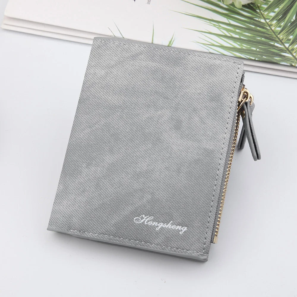 Модный маленький кошелек высшего качества из матовой искусственной кожи