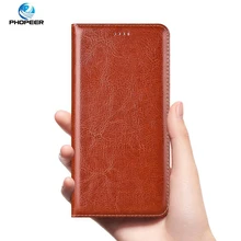 Luxury Genuine Leather Case For OPPO Realme 3 3i 5 5i 6 6i 7 7i X7 Pro Retro Crazy Horse Flip Cover