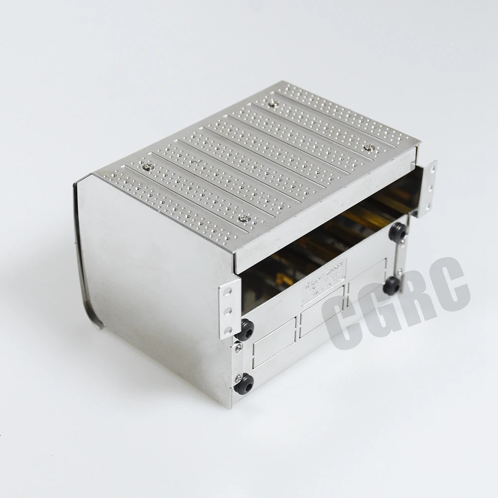 Блок переключателя управления 4 в 1 металлический ящик 1/14 Tamiya для тягача