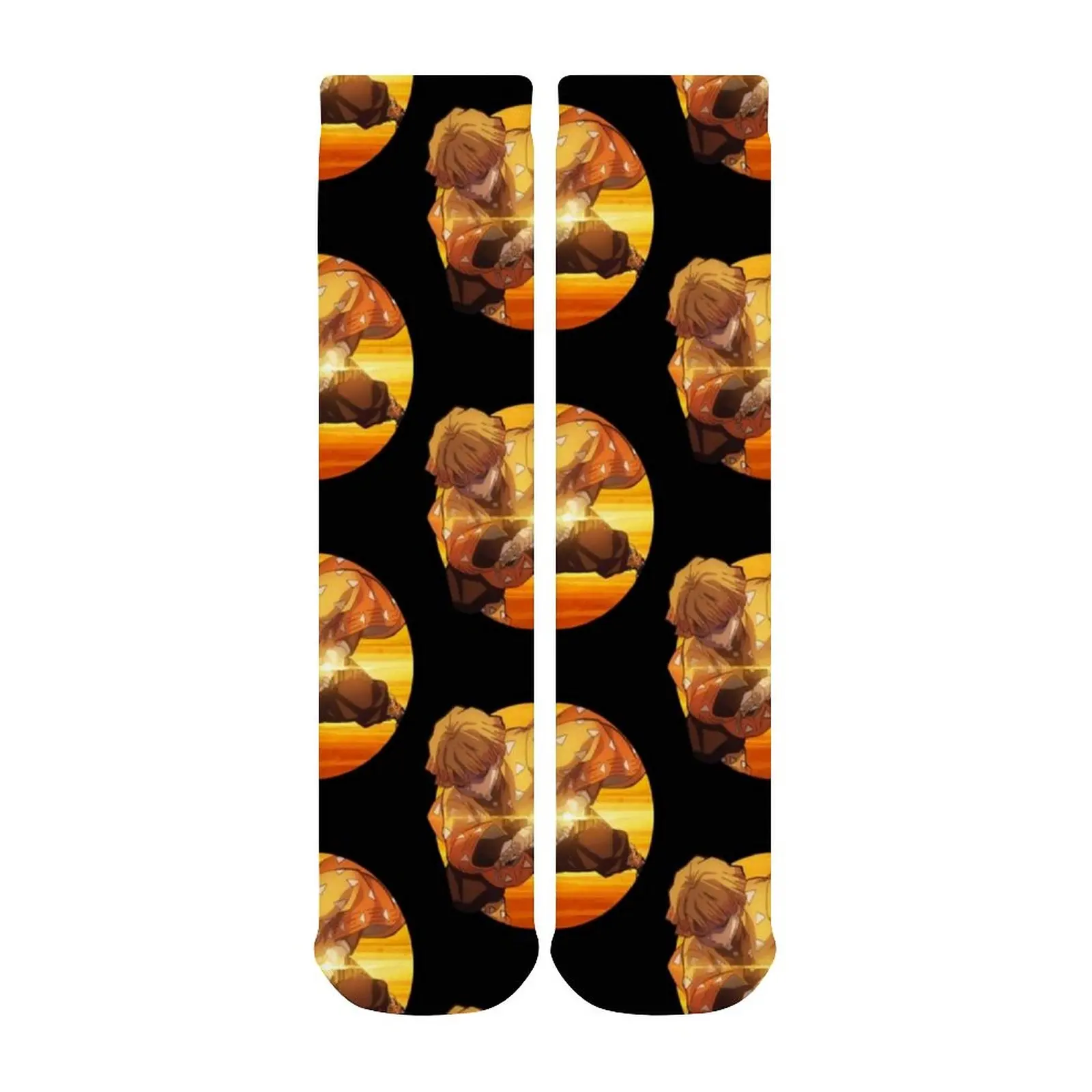 

Kimetsu No Yaiba Socks Large Chemical Fiber Kawaii Stockings Drawings Male Anti Sweat Hiking Socks