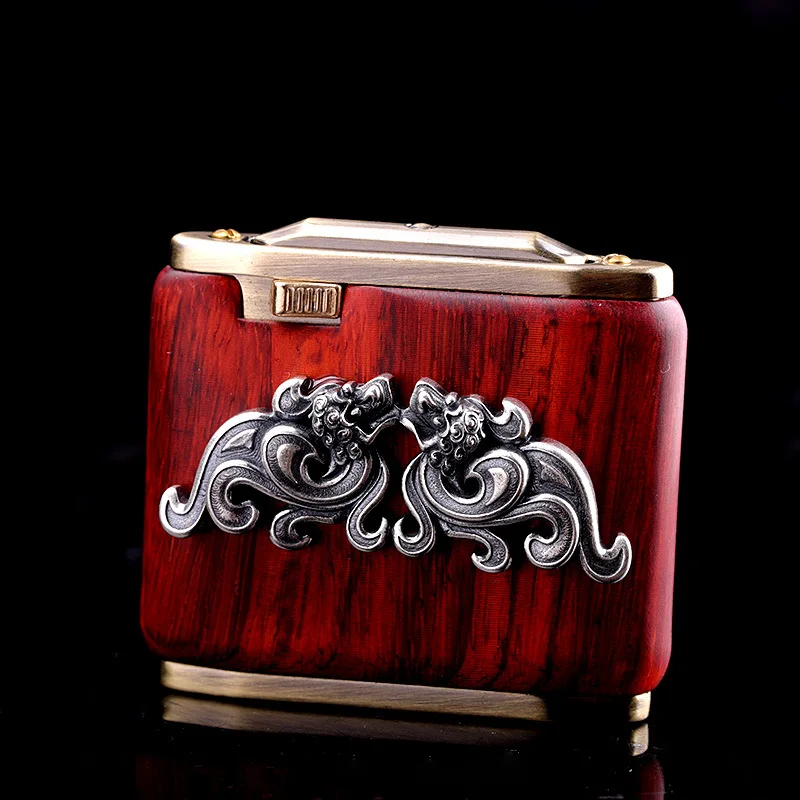 Ювелирные изделия из настоящего серебра S925 пробы Мужская подвеска с зажигалкой в