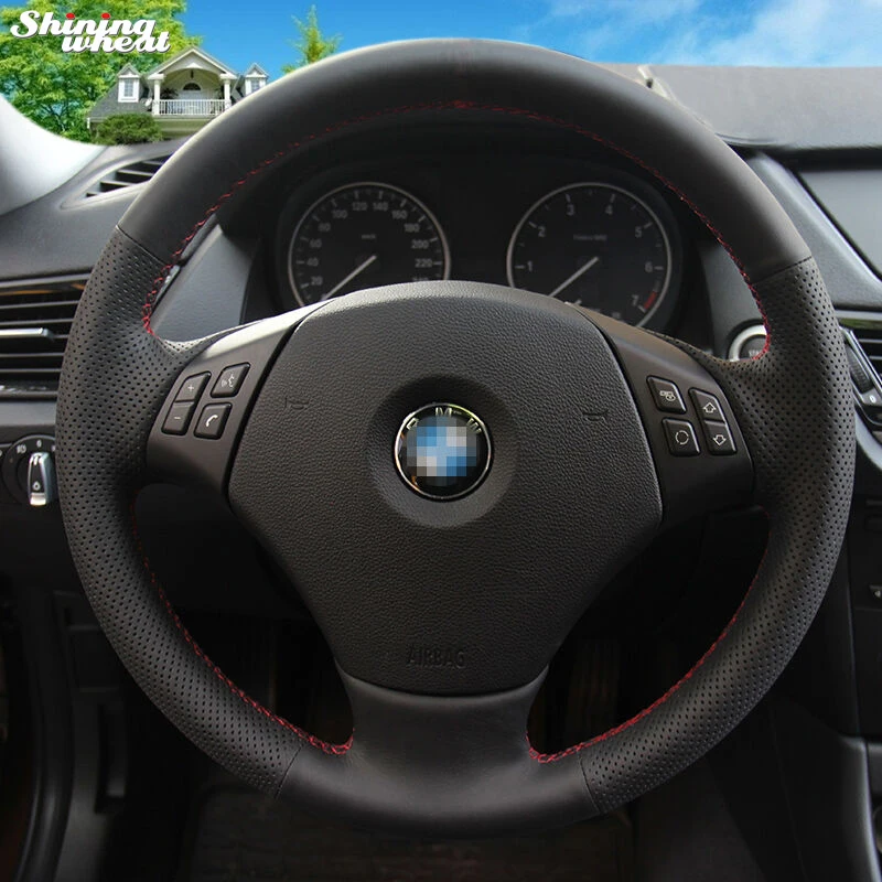 

Черный чехол из натуральной кожи для BMW E90 320 318i 320i 325i 330i 320d X1