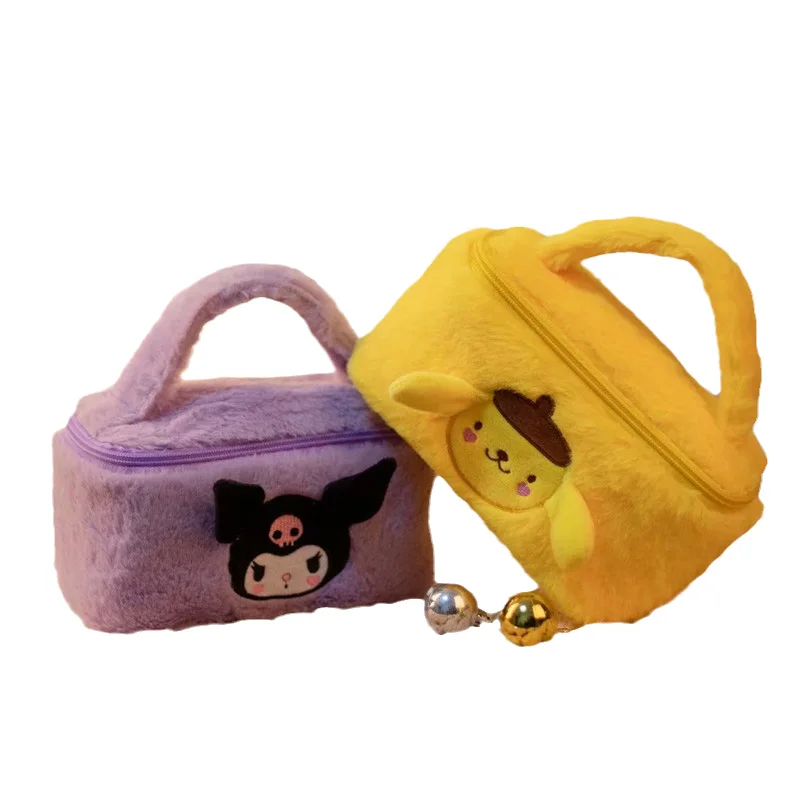 Плюшевые игрушки Sanrioed Plushie 20 см My Melody Pom Purin Cinnamoroll Kuromi персонажи аниме плюшевые
