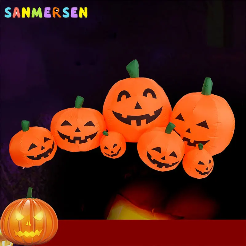 Надувная тыква Хэллоуин бумажная подвесная фонари-украшения сделай сам декор