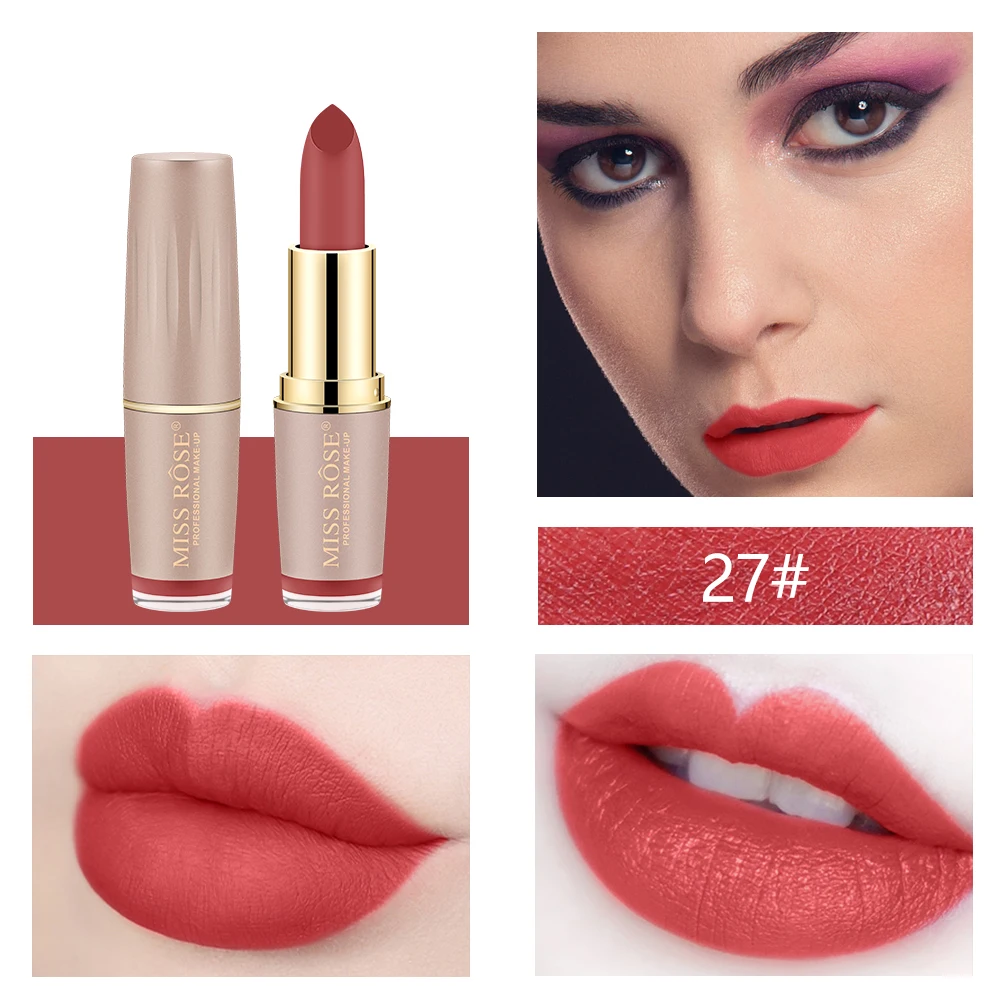 MISS ROSE, макияж, губы, ТИНТ, макияж, губная помада, набор, блеск для губ, стойкий, телесный, губная помада, красная, матовая губная помада, водостойкая, Maquiagem