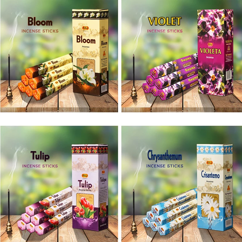 Индийская Цветочная палочка 16 ароматов натуральные индийские ароматические