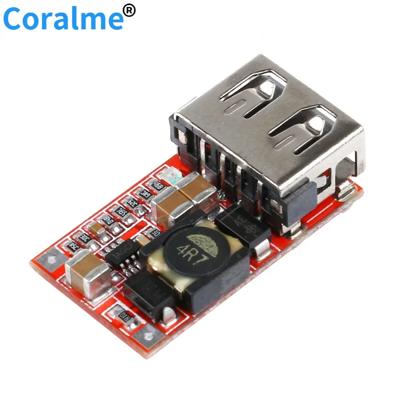 

6-24V 24V 12V to 5V USB Step Down Module DC-DC Converter Phone Charger Car Power Supply Module Efficiency 97.5% Buck Module