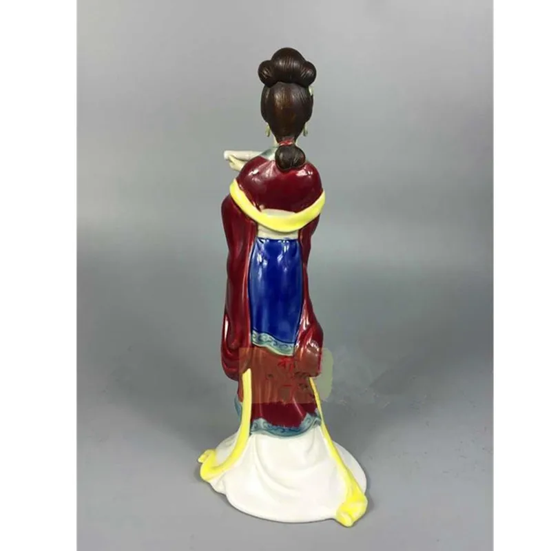 

Chinese Style Garden Creative Ceramic Classical Beauty Craft Gift Ancient Girl Home Living Room Office Decorations M3030