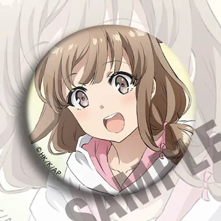 COSTAR 58 мм аниме Sakurajima Mai Koga Tomoe Futaba Rio Toyohama Nodoka фигурка 4835 значки круглая брошь