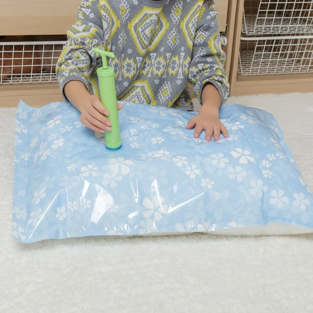 

Вакуумный компрессионный мешок, мешок для хранения одеял, большое одеяло, вакуумный мешок, плотная одежда, компрессионный мешок, насос полн...