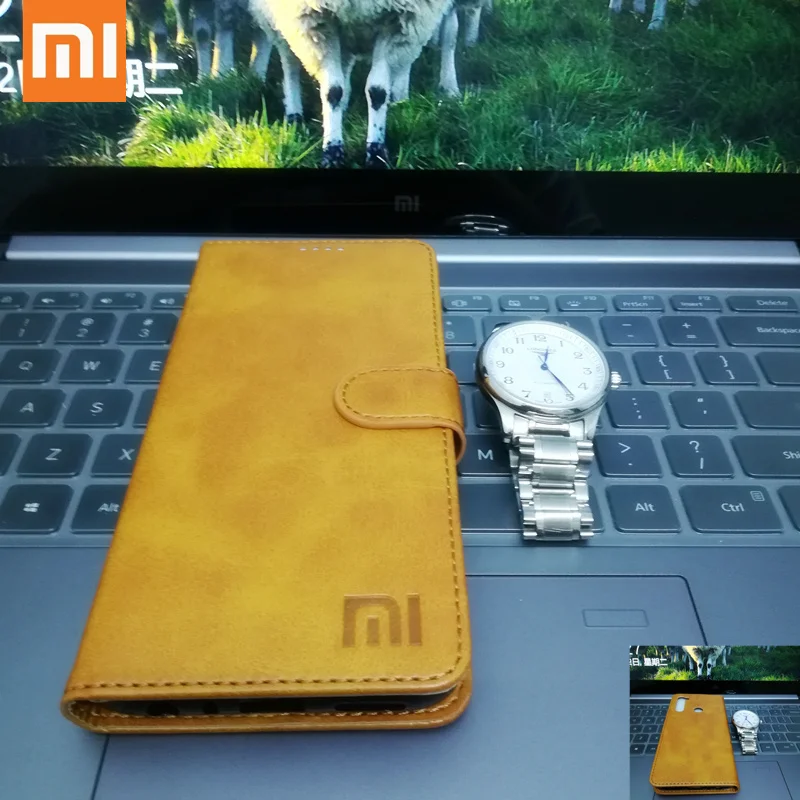 Кожаный чехол для Xiaomi Redmi note8 Pro redmi note7 7pro 9 9pro note8T с откидной крышкой чехол-кошелек