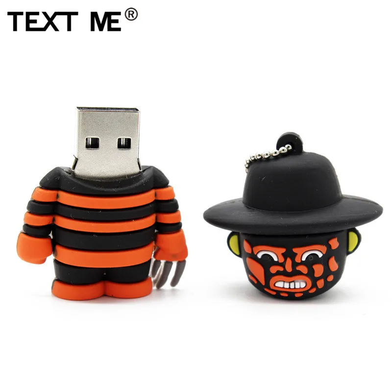 Флеш-накопитель Freddy Jason Ghost king Friday 13th нового типа beetle usb 2,0 4 ГБ 8 ГБ 16 ГБ 32 ГБ 64